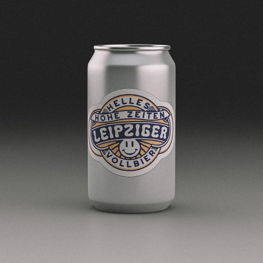 Leipziger Hell Label Design Leipziger Hell label design by SLAP Design Studio